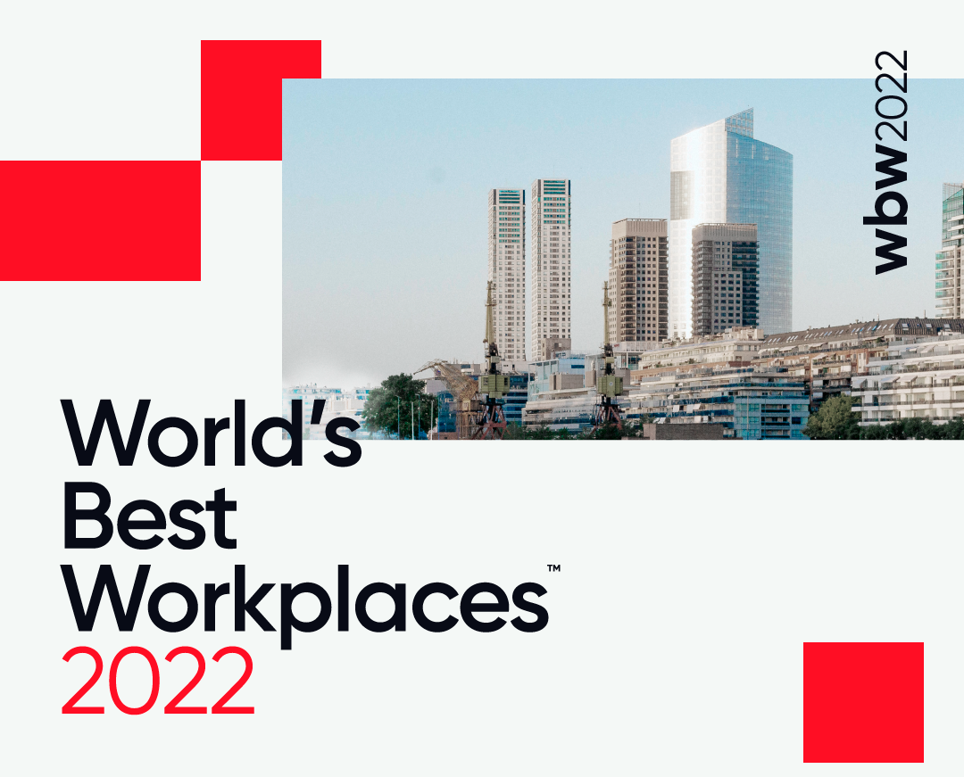 Ranking Mundial 2022: Argentina presente entre los 25 mejores lugares para trabajar del mundo