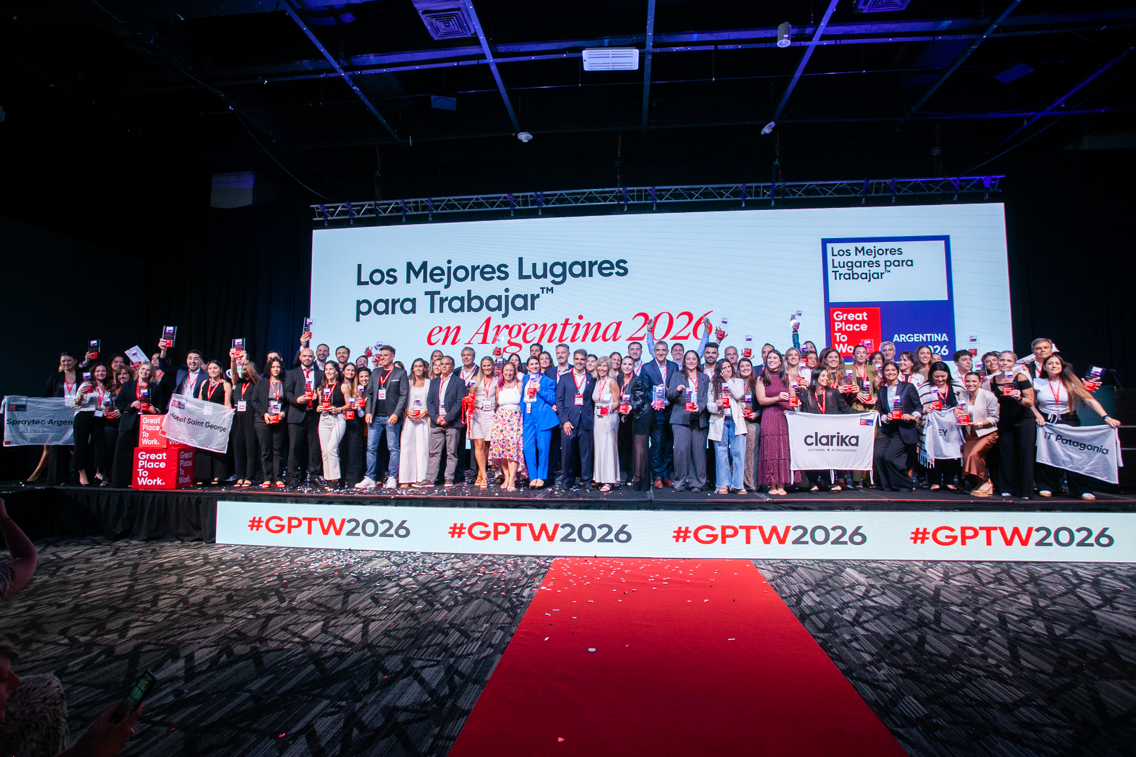 En imágenes: los momentos más destacados de la gala de Great Place to Work Argentina 2026