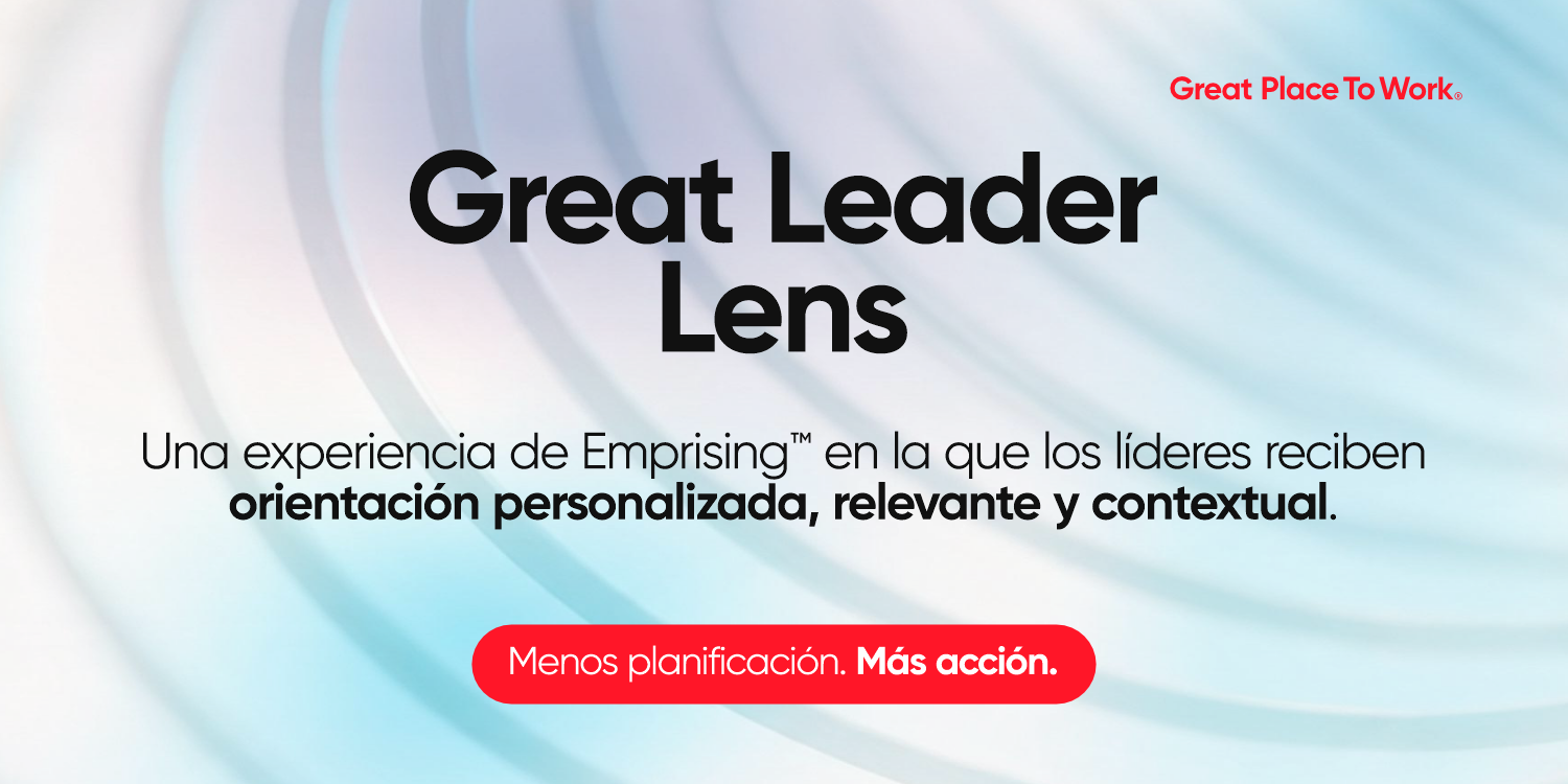 Nuevo lanzamiento: Great Leader Lens, una nueva experiencia para tu liderazgo