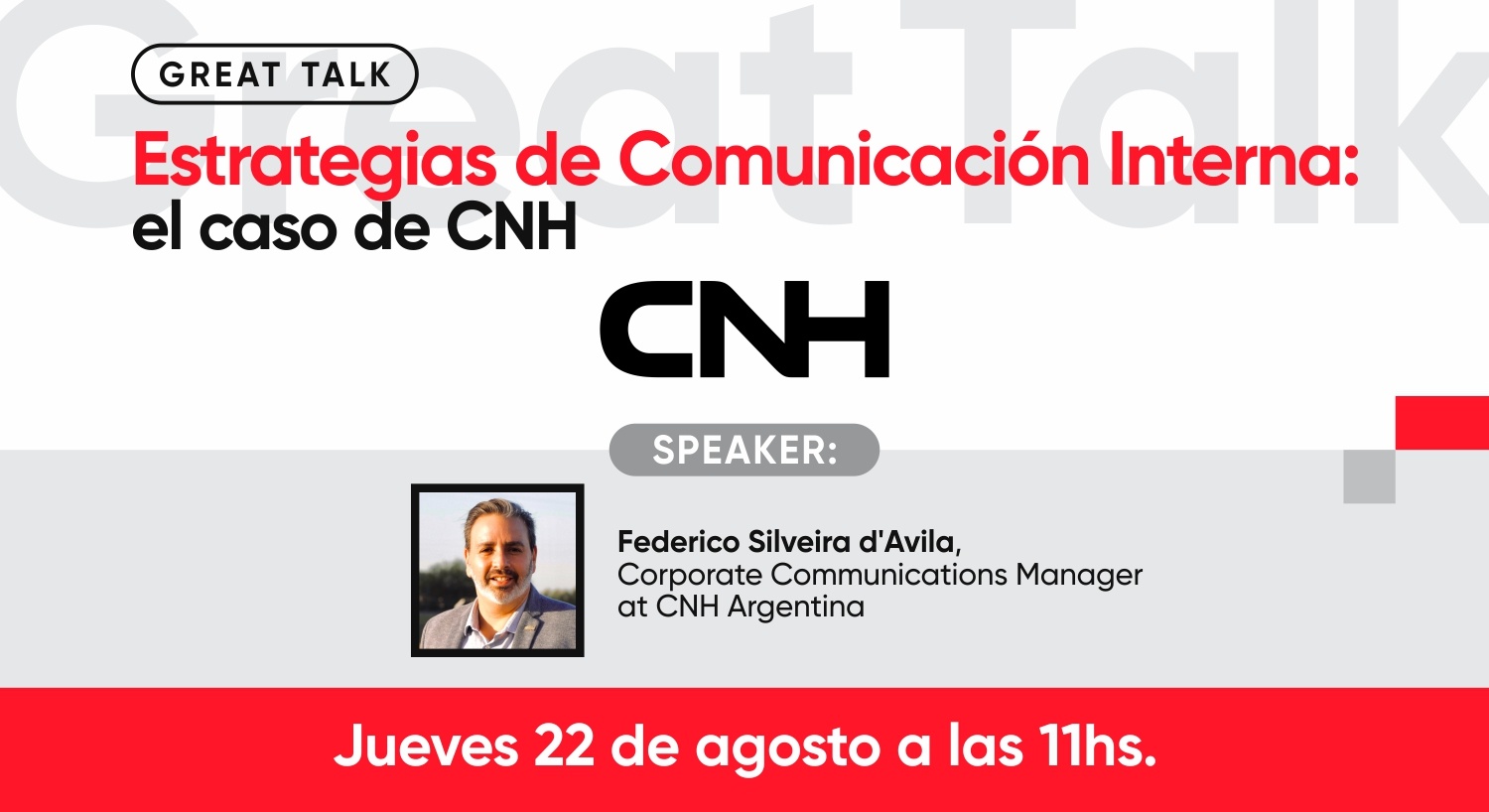 Great Talk | Estrategias de Comunicación Interna: el caso de CNH