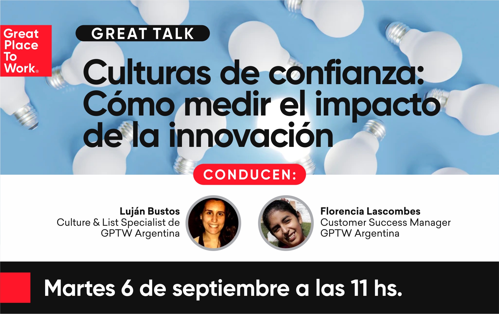 Great Talk: Culturas de confianza: Cómo medir el impacto de la innovación