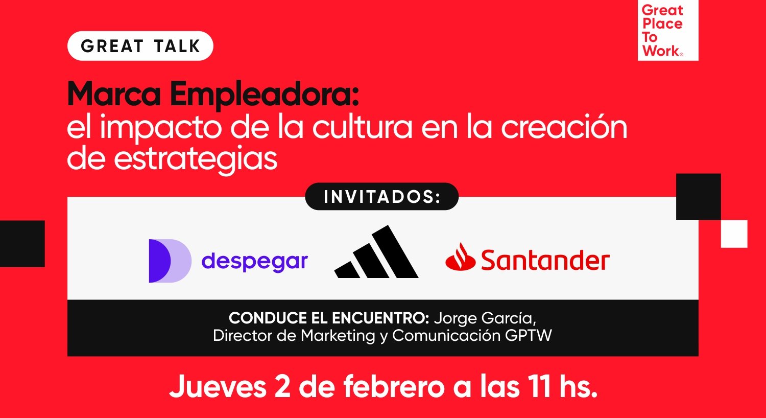 Great Talk | Marca Empleadora: el impacto de la cultura en la creación de estrategias