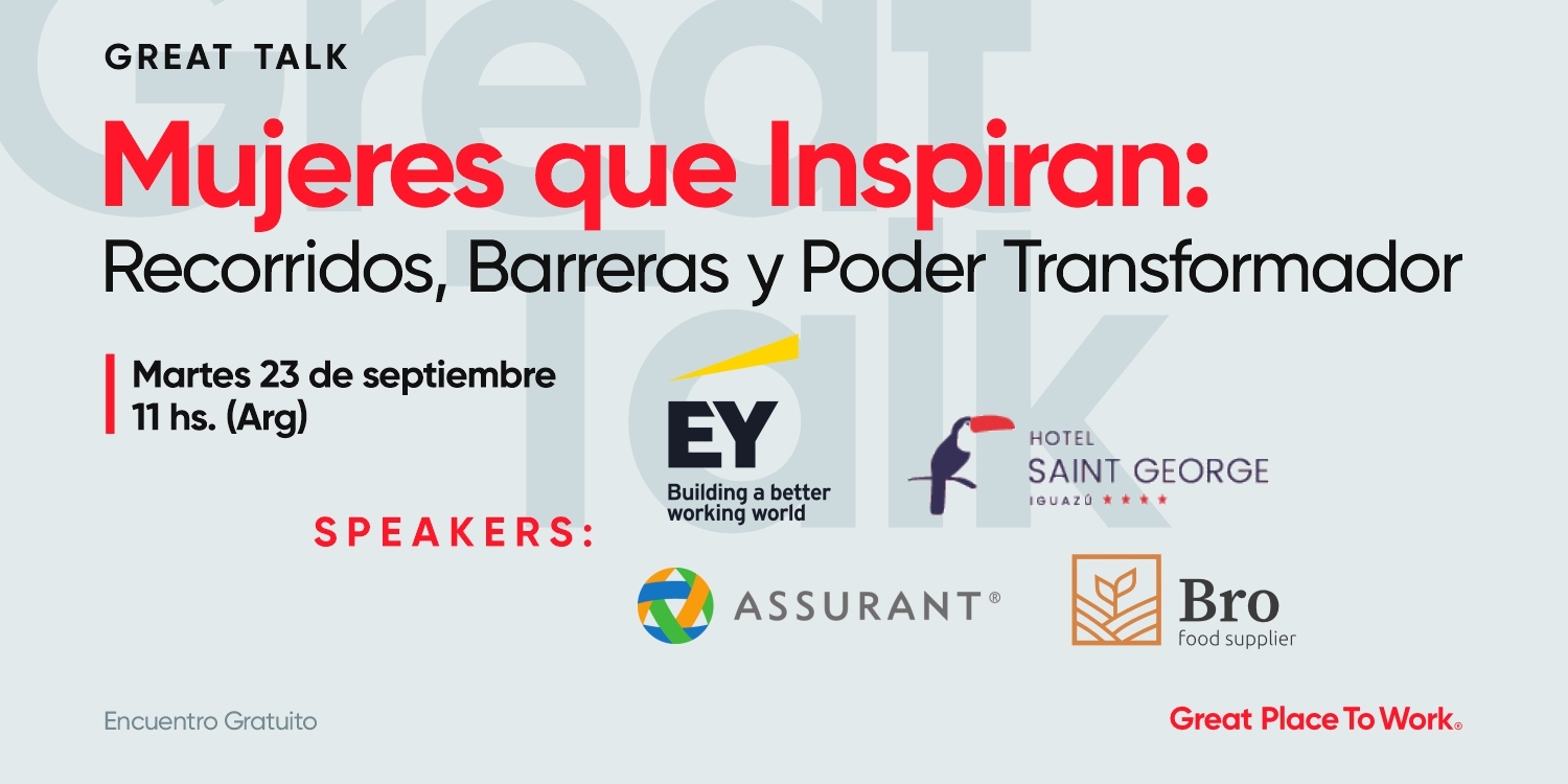 Great Talk | Mujeres que Inspiran: Recorridos, Barreras y Poder Transformador